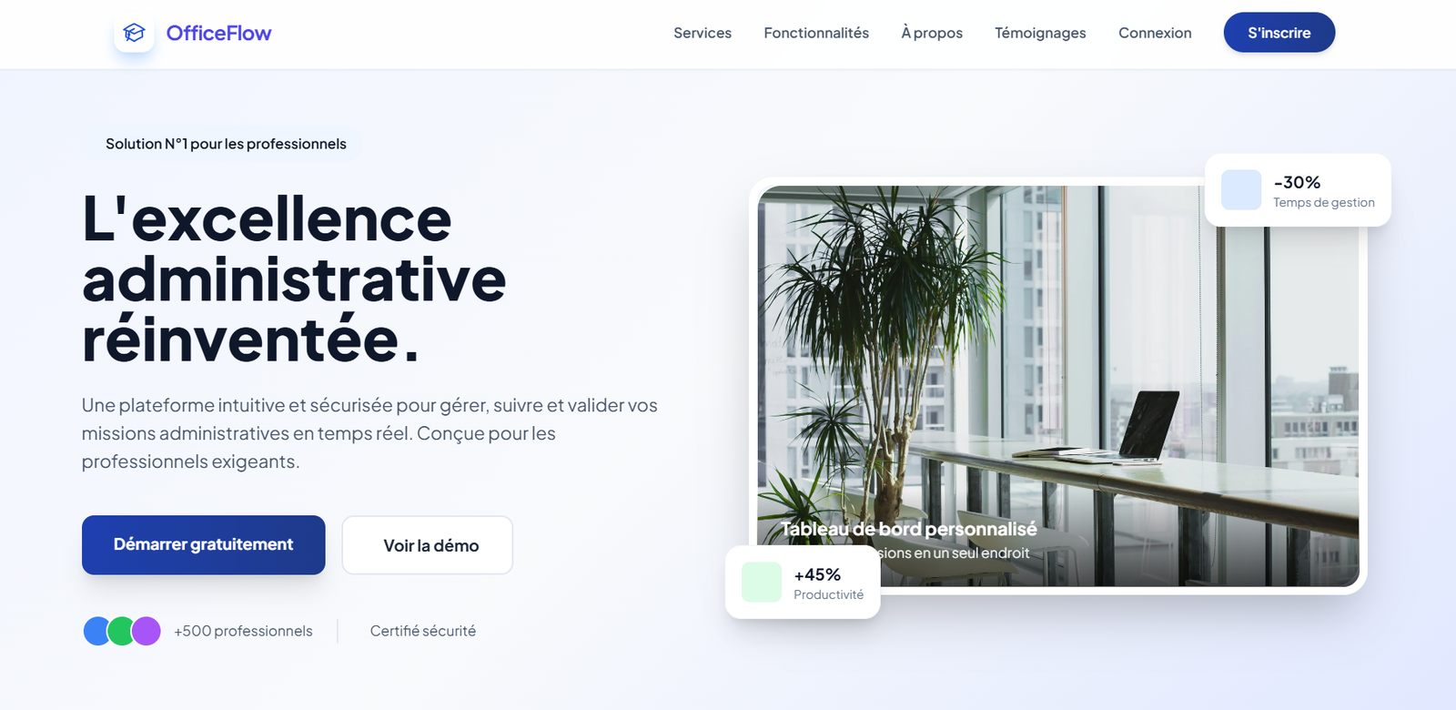 Gestion des taches Administrative